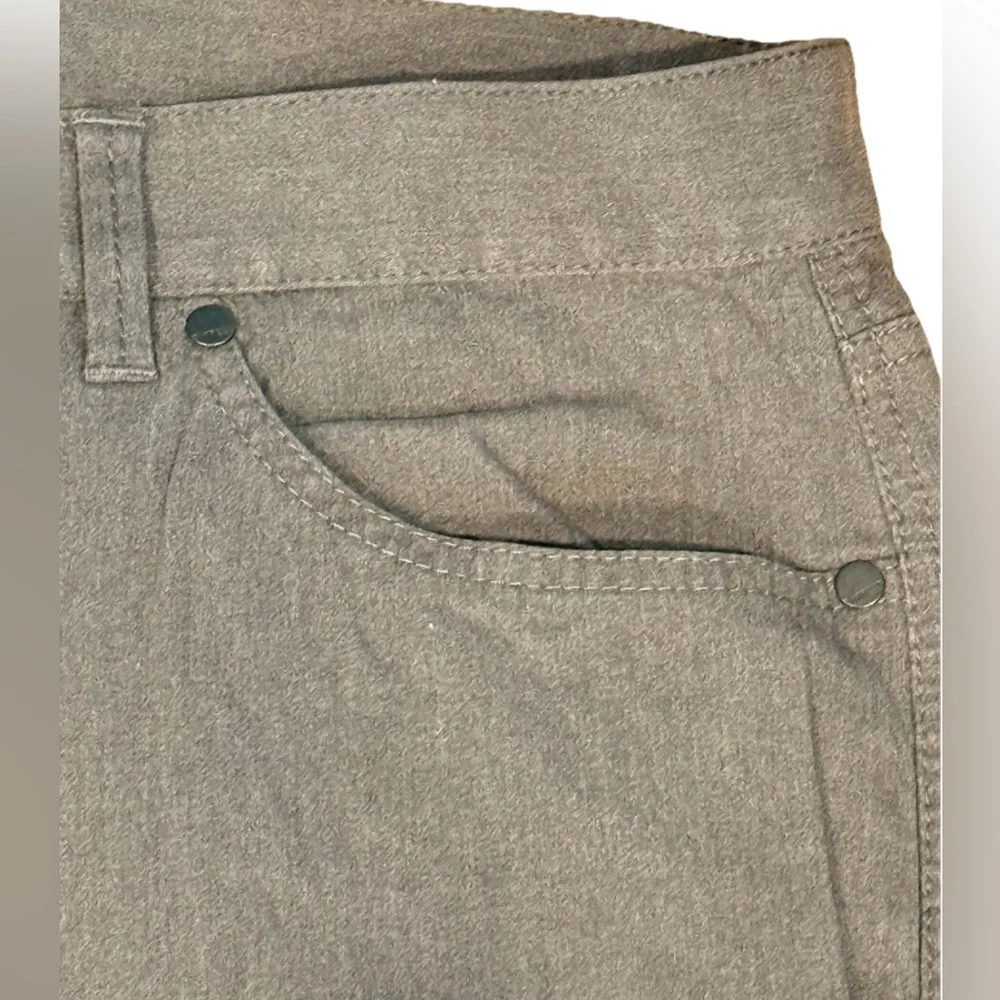Express Photographer Pant Gray Slim Fit Stretch Chino Dress Pant 34x34 - Picture 3 of 7